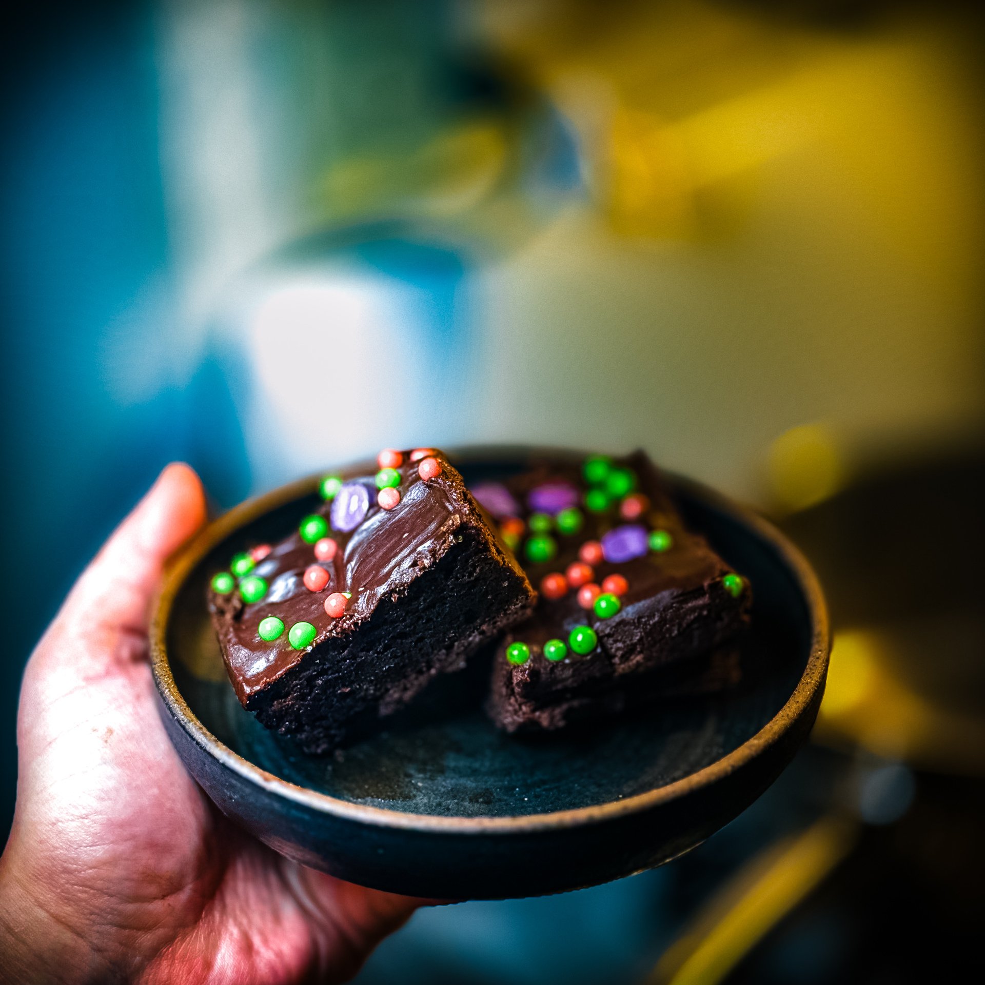 Time for your favorite retro snacks: Cosmic Brownies!