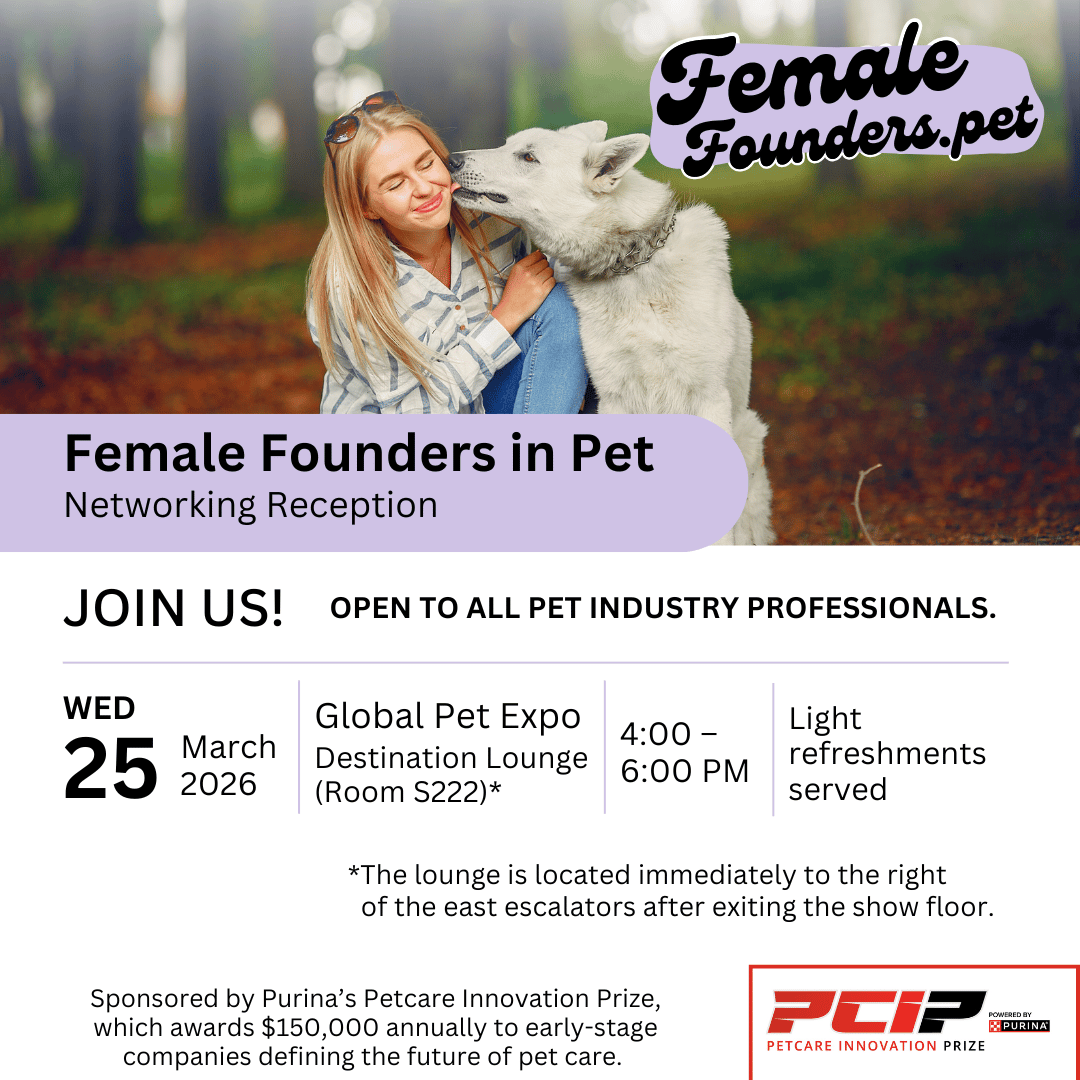 Female Founders in Pet – Networking Reception