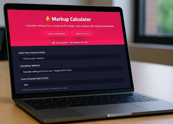 Maximize Your Profit with Our Markup Calculator!