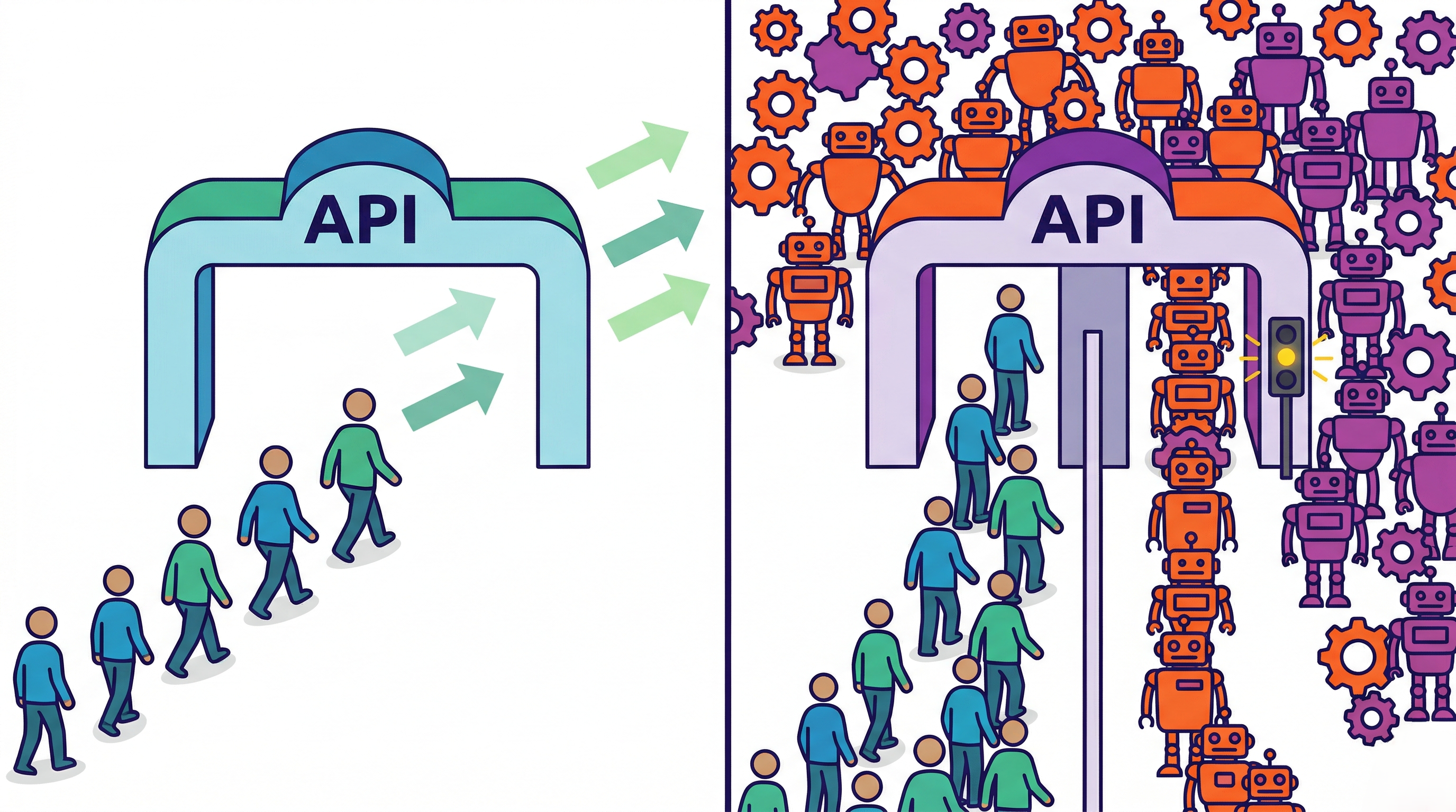 Designing Systems That Co-Exist With AI Agents: Protect Your APIs Before Non-Human Traffic Breaks Them