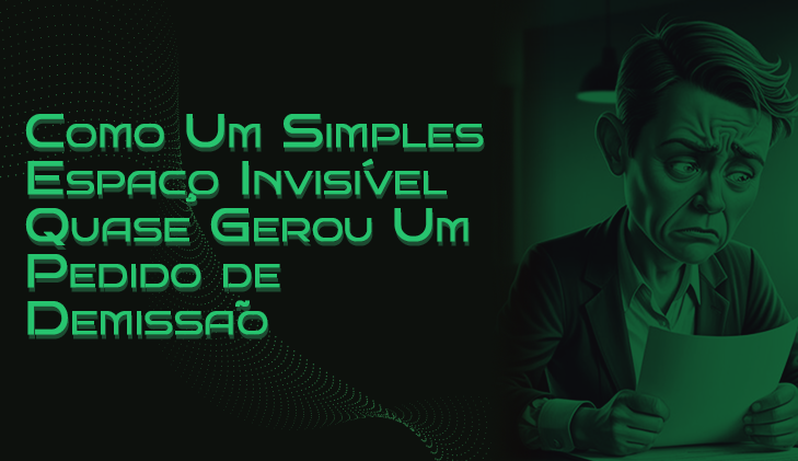 O Pesadelo do TOTVS: Como Um Simples Espaço Invisível Quase Gerou Um Pedido de Demissão