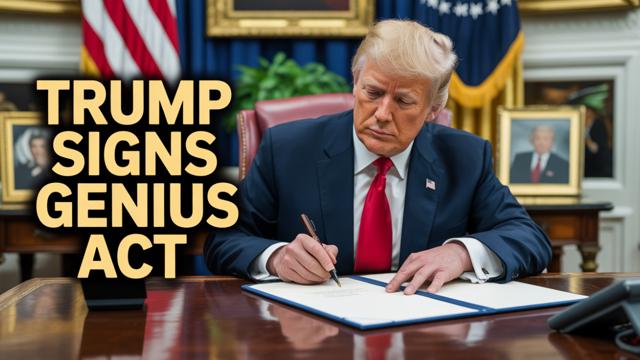 ✍️ GENIUS Act Is Official