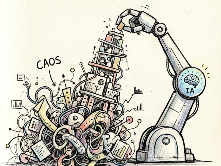 La IA escala el caos (No automatices todavía)