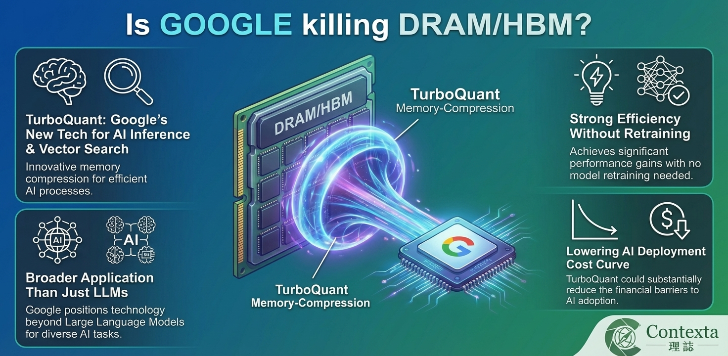 Is GOOGLE killing DRAM/HBM?