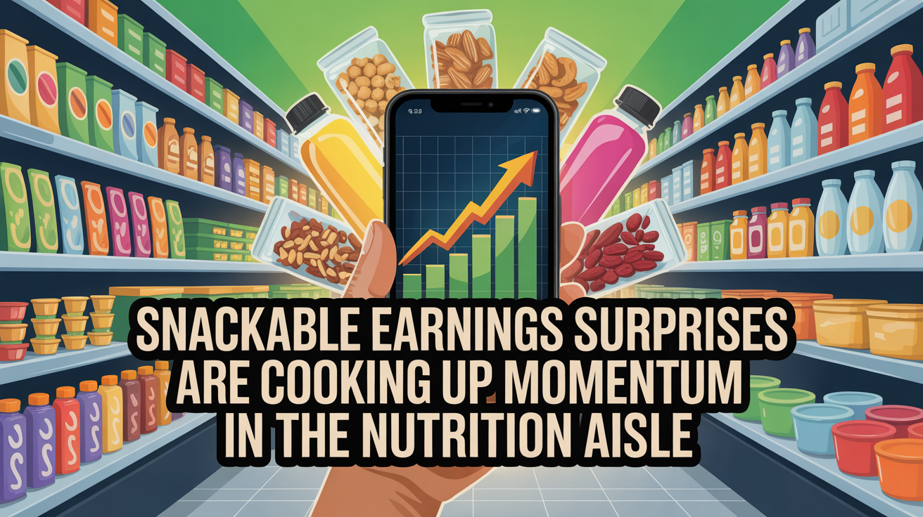​Snackable Earnings Surprises Are Cooking Up Momentum in the Nutrition Aisle