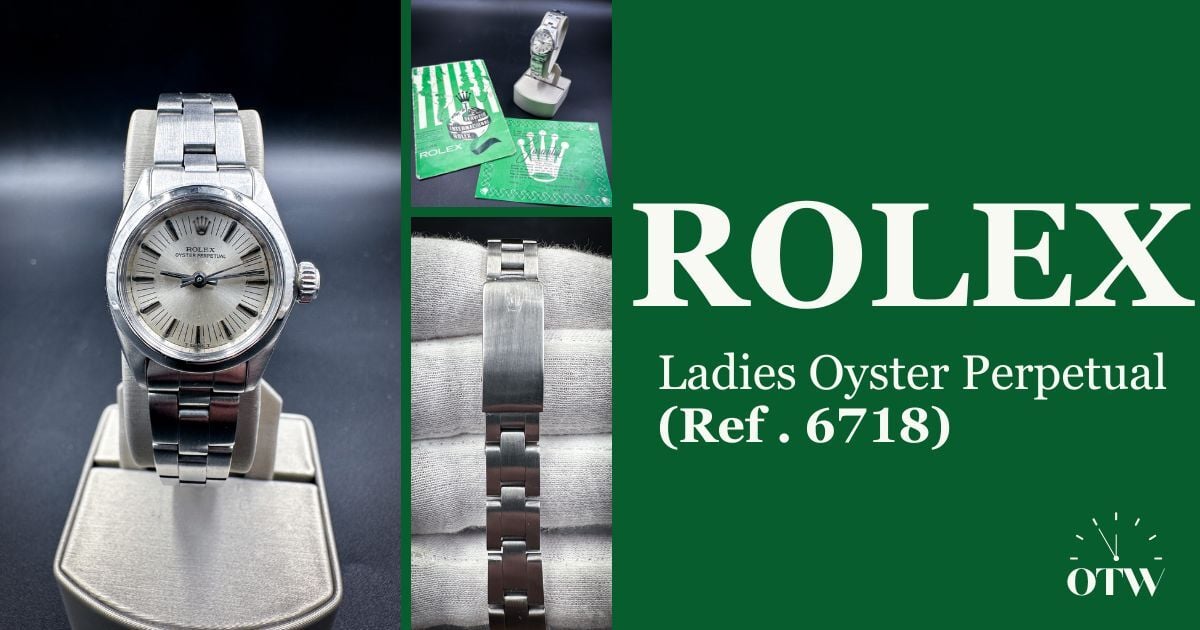 Ladies Rolex Oyster Perpetual 6718 (1978)