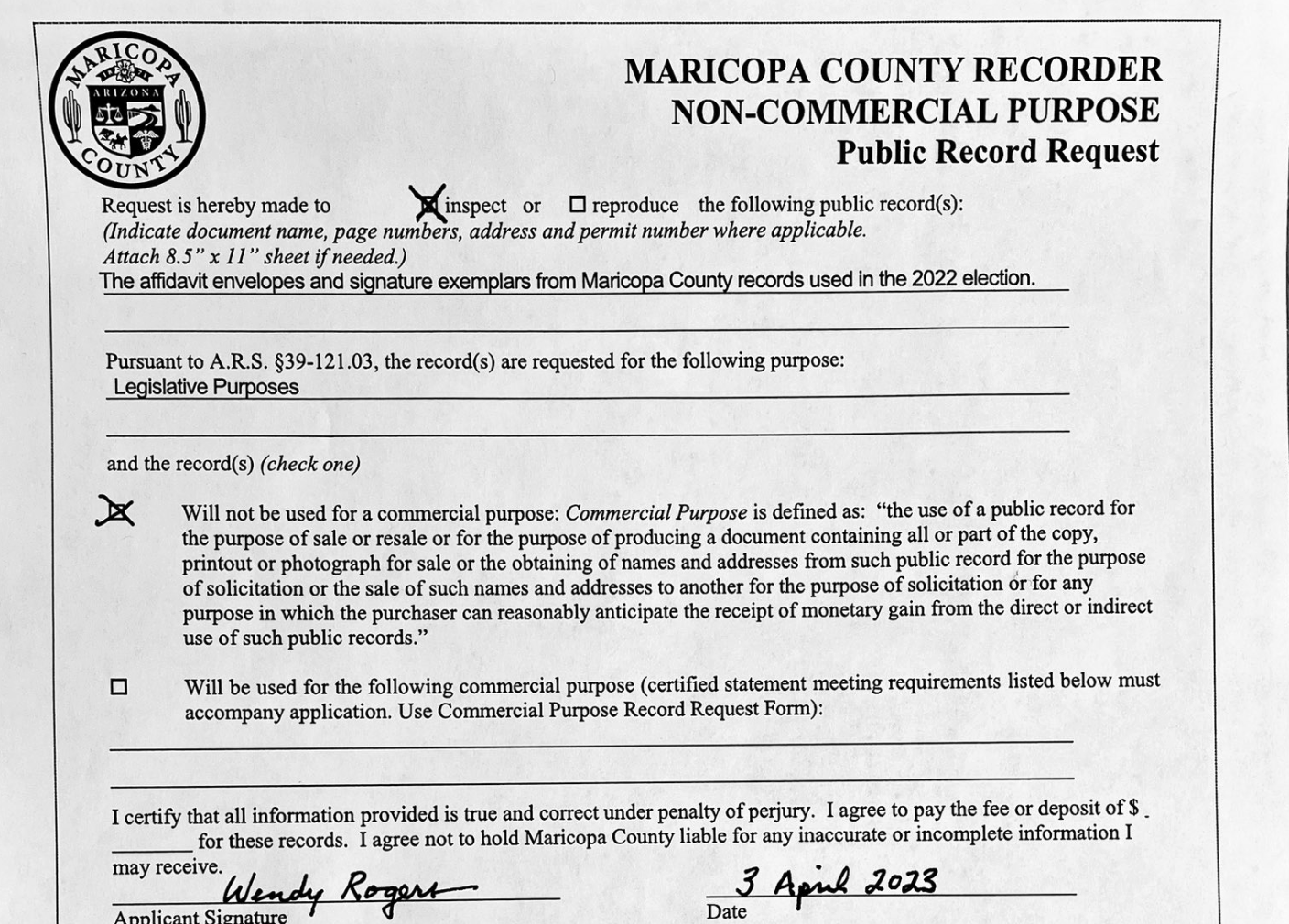 Republicans love public records 