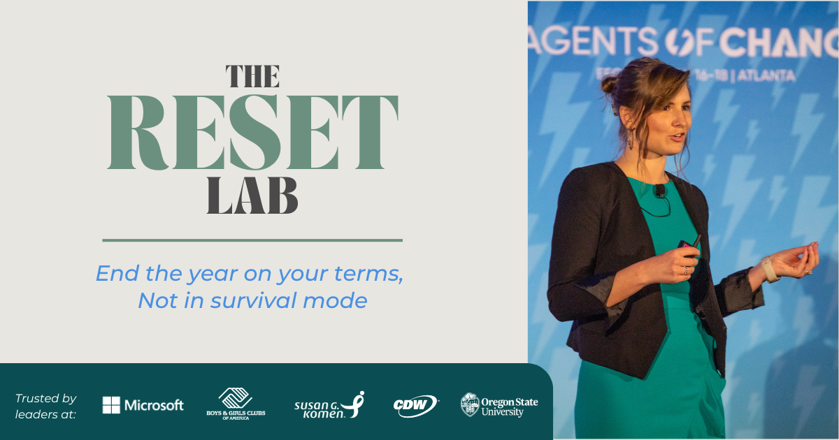 You don’t have to crawl to the finish line