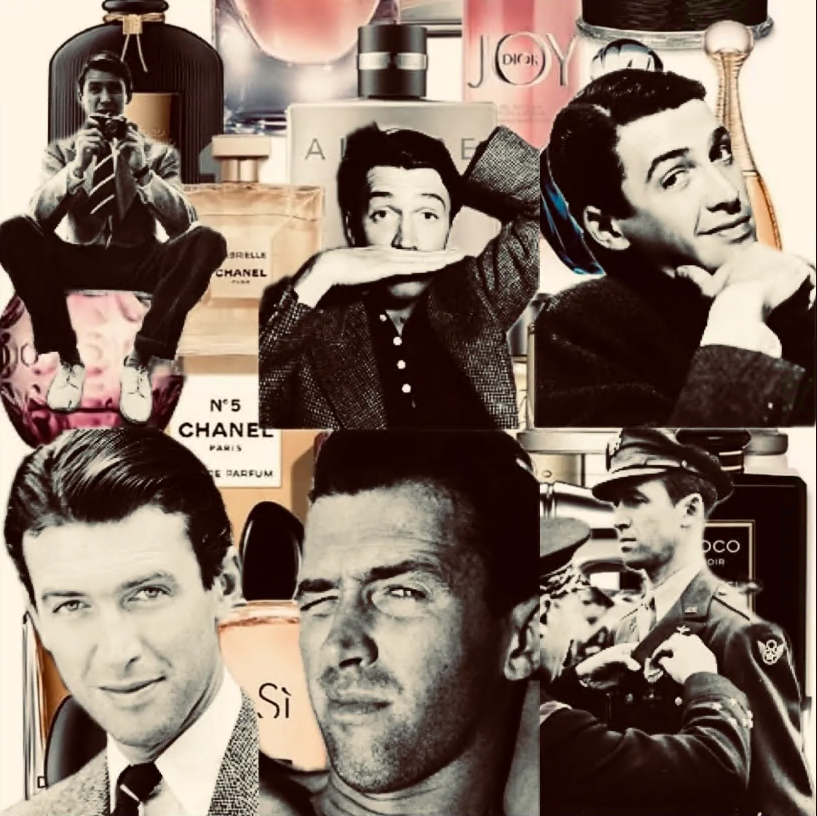 Inside the Heart of Every Teenaged Girl is Jimmy Stewart Scrolling #FragranceTok 