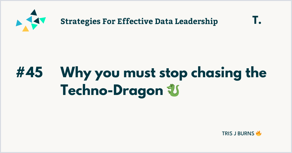 Stop chasing the Techno-Dragon 🐉