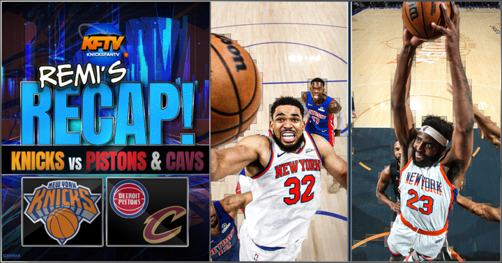 New York Knicks lose two in a row against the Detroit Pistons and Cleveland Cavaliers: Still not over the hump