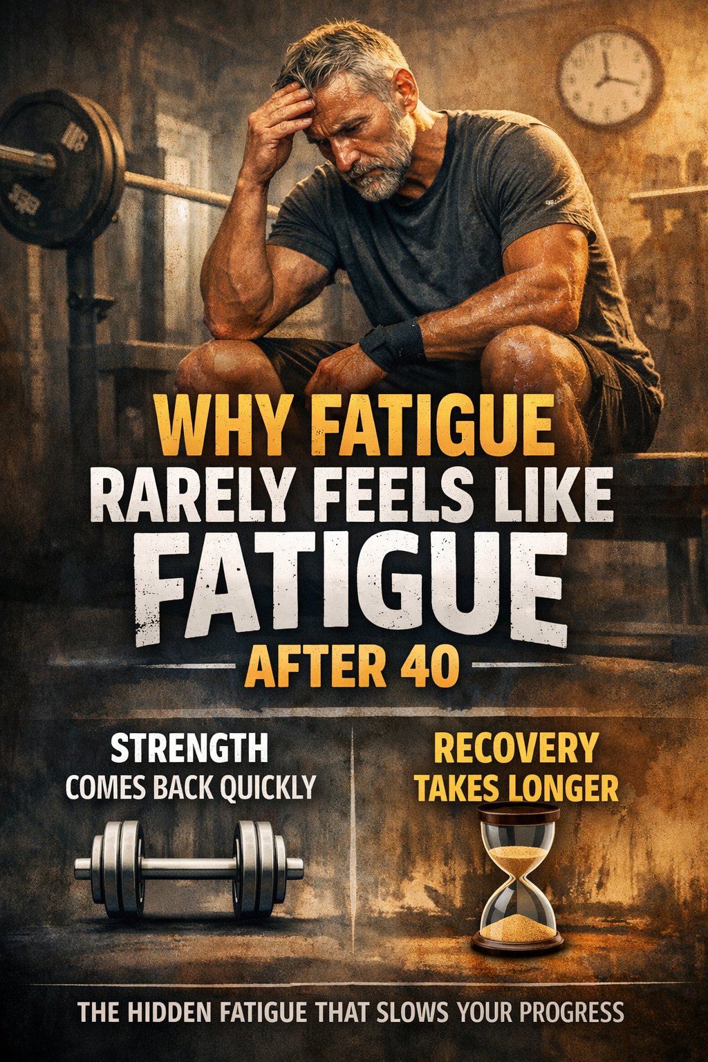 Fatigue Rarely Feels Like Fatigue After 40