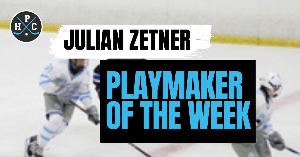 Playmaker of the Week: Julian Zetner