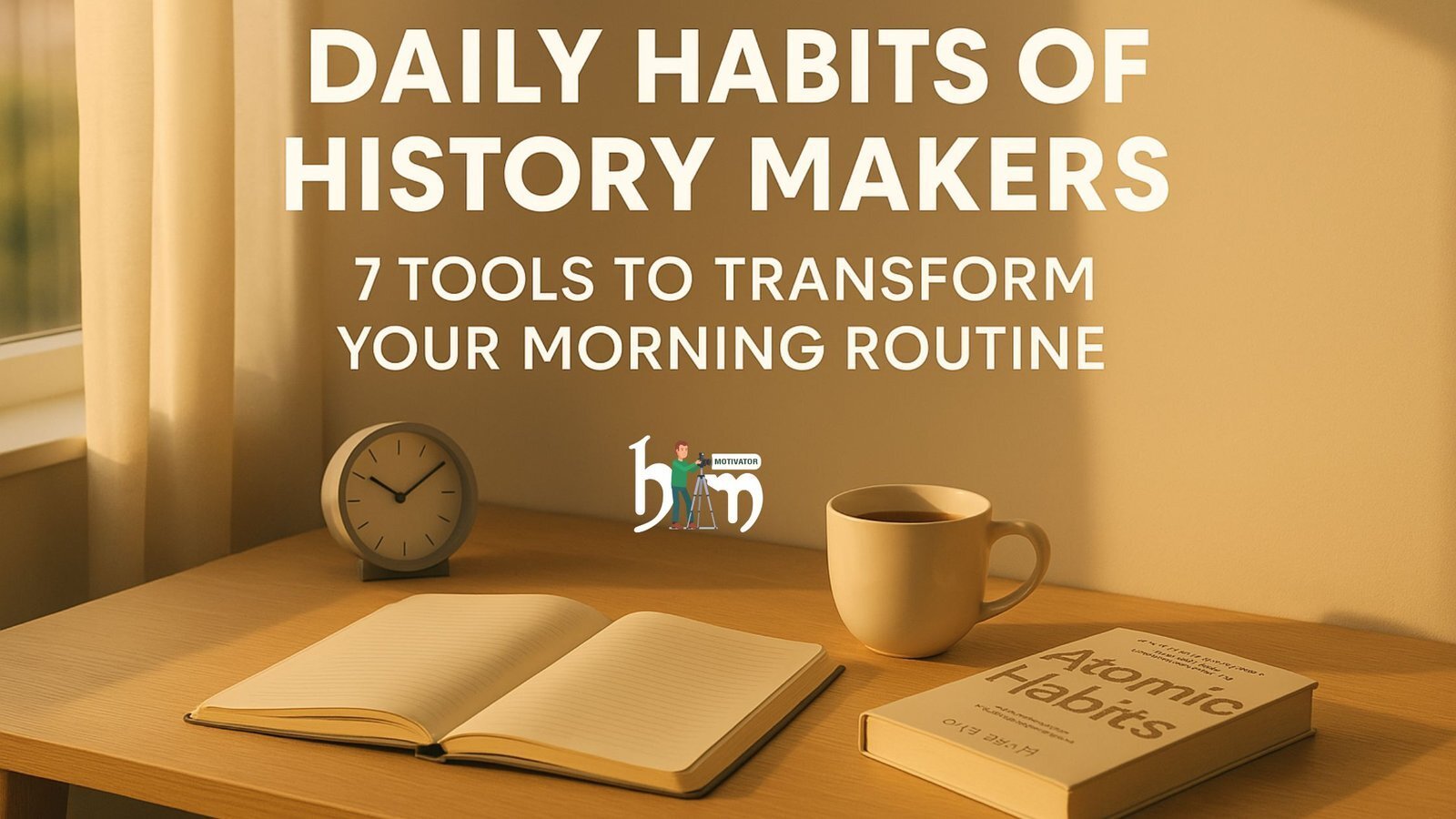 Daily Habits of History Makers: 7 Tools to Transform Your Morning Routine and Become a History Maker