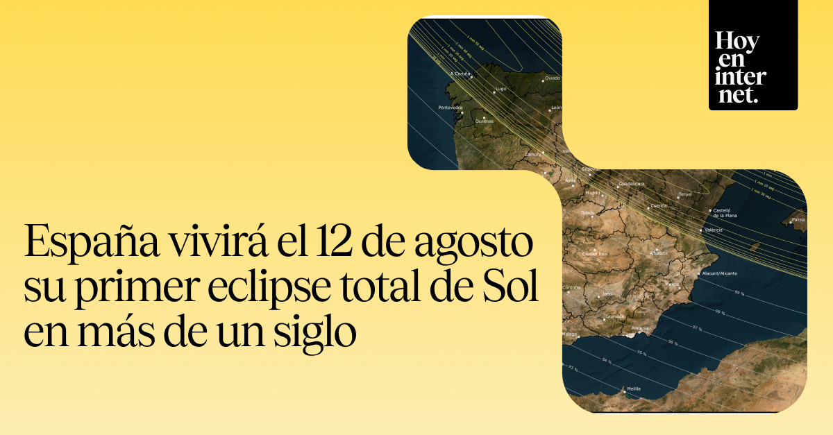 ☀️ España vivirá el 12 de agosto su primer eclipse total de Sol en más de un siglo