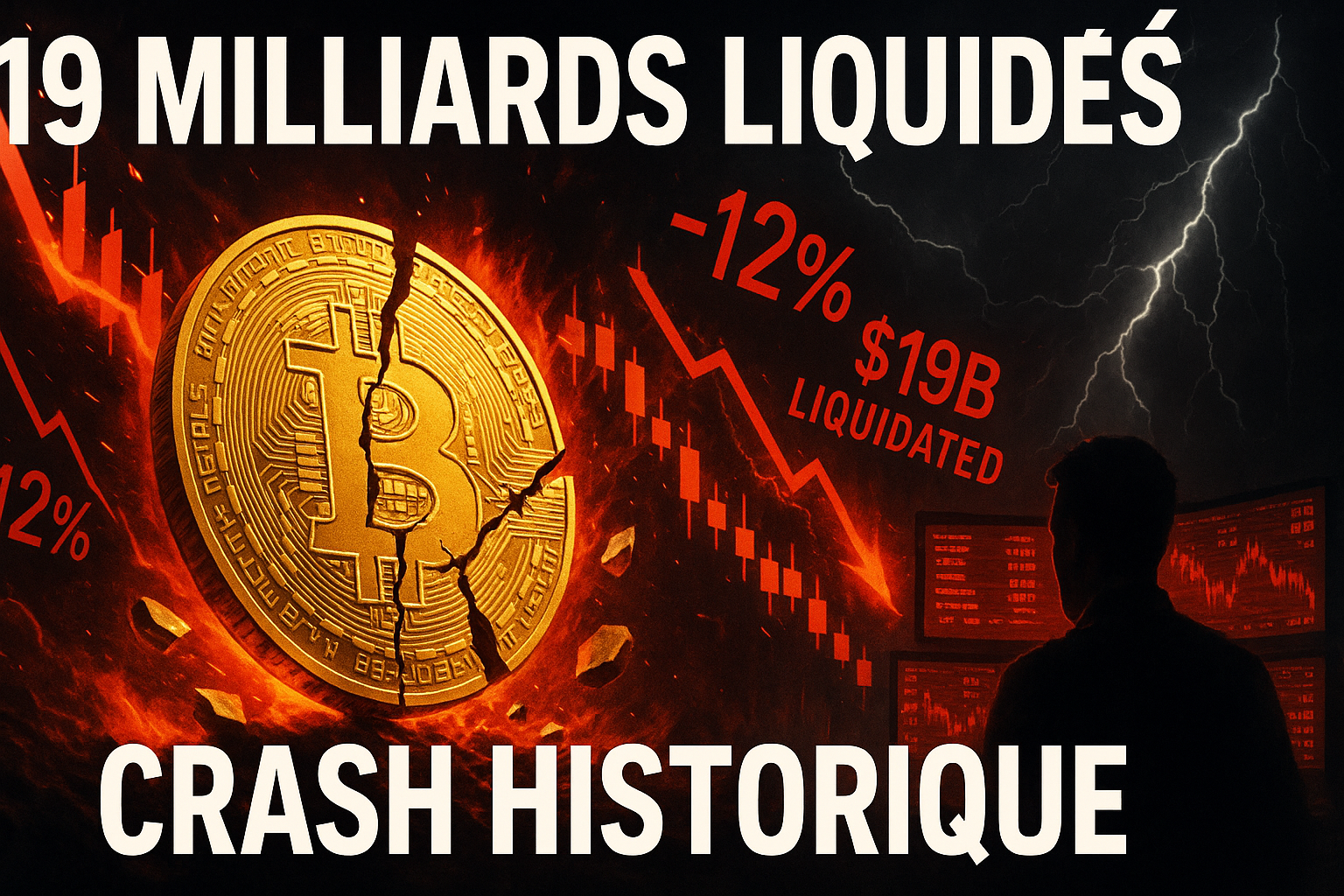 💥 19 milliards liquidés en 24h : Le crash qui a tout changé - Édition #19