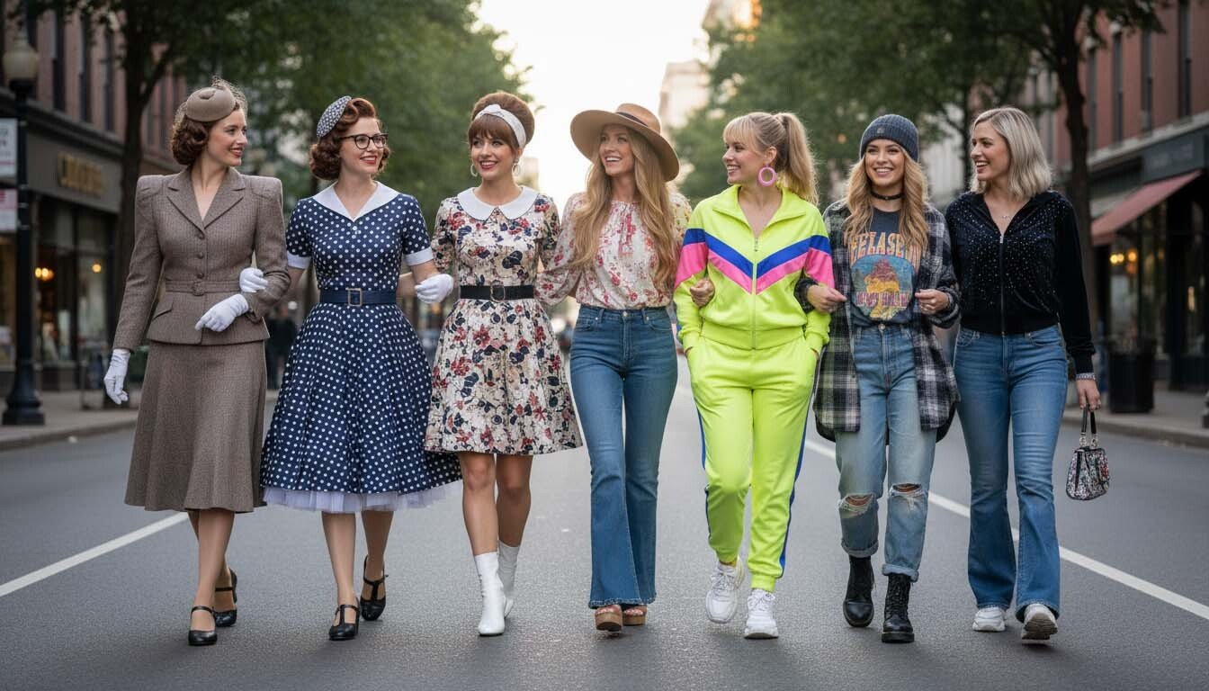 Fashion Through Time — The Evolution of Style Since the 1940s👗