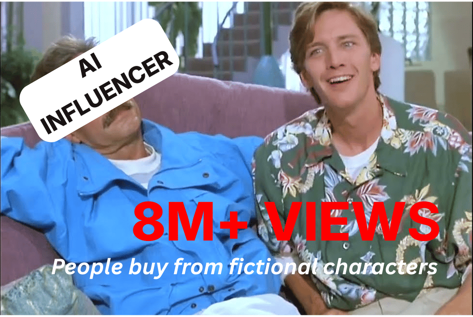 AI avatars generating millions of views