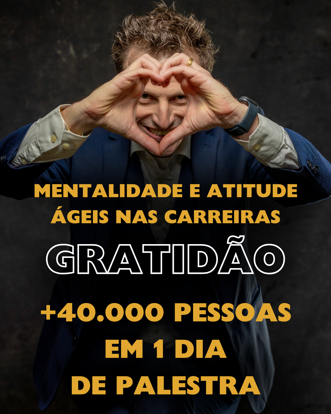 40.000 pessoas na Palestra Mentalidade e Atitude Ágeis nas Carreiras