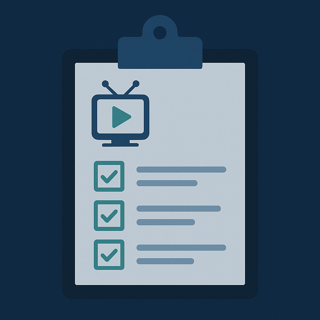 CTV Campaign Checklist: Everything You Need Before Launch