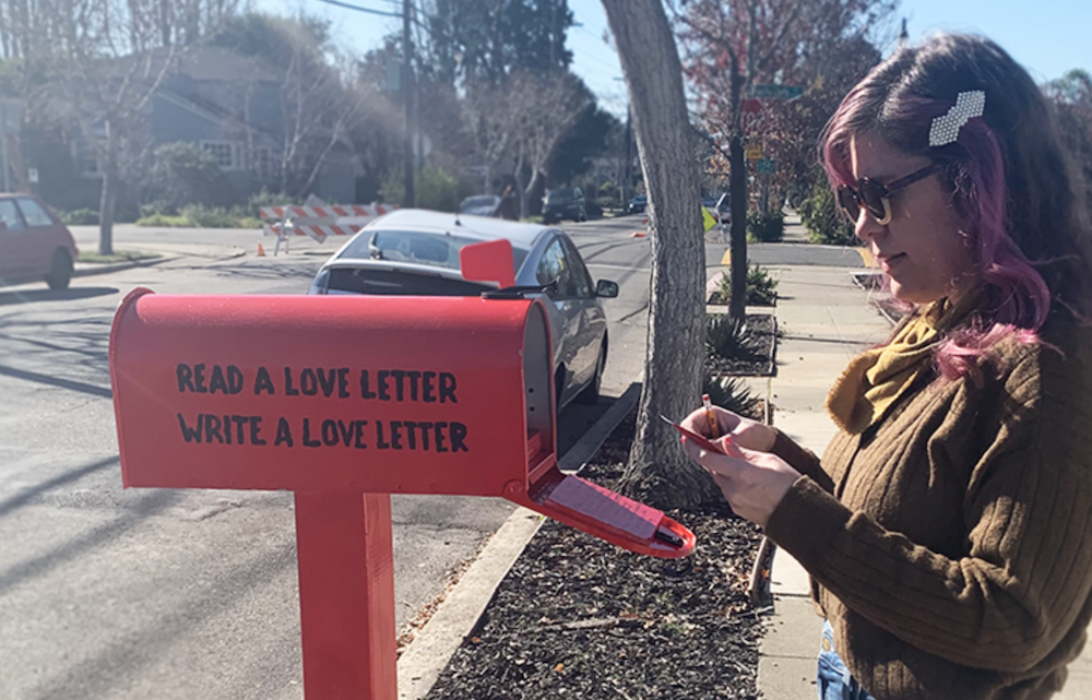 Red Mailboxes Full of Love Letters Are Popping Up in Alameda