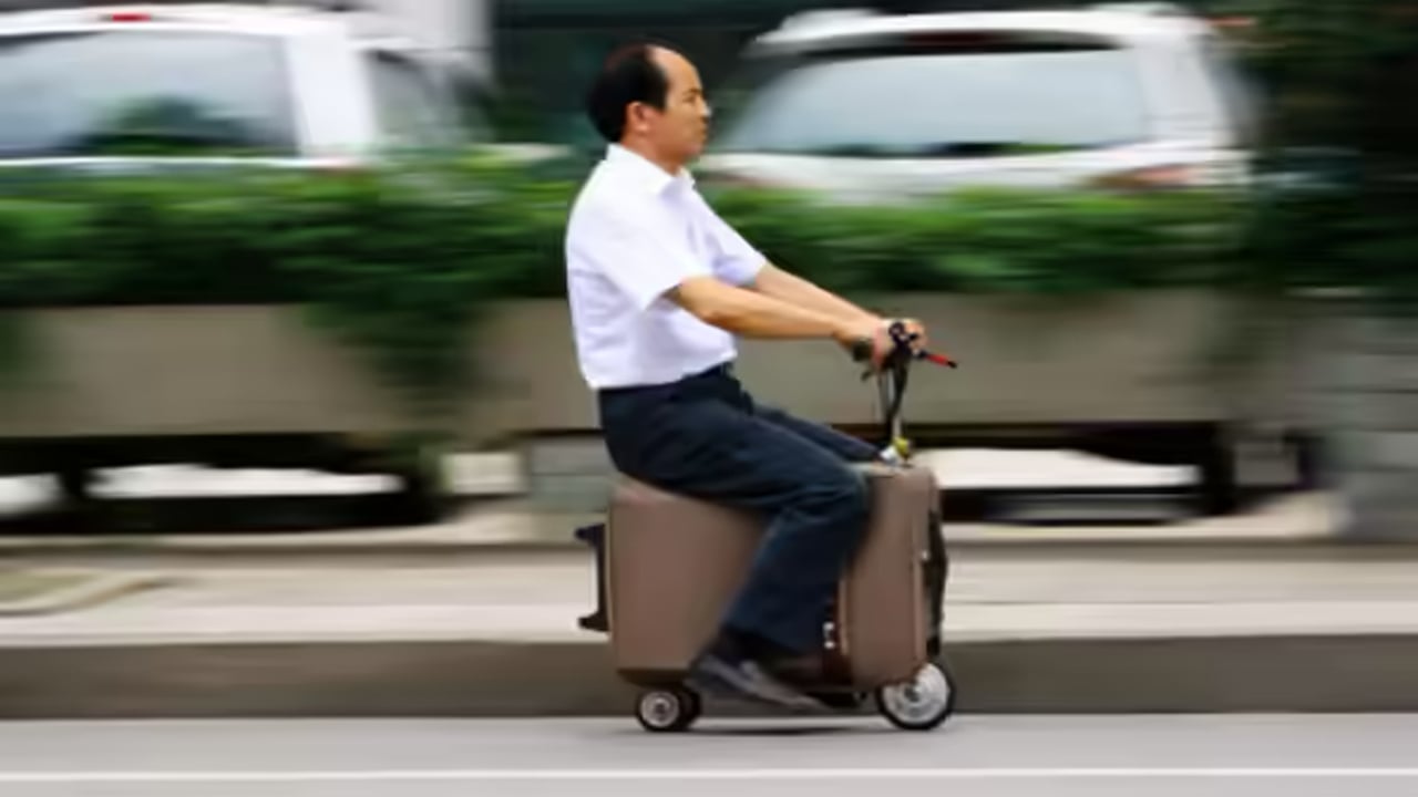 💸 Half Suitcase, Half Scooter