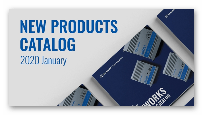 Descárgate el nuevo Catálogo de routers de Teltonika 2020