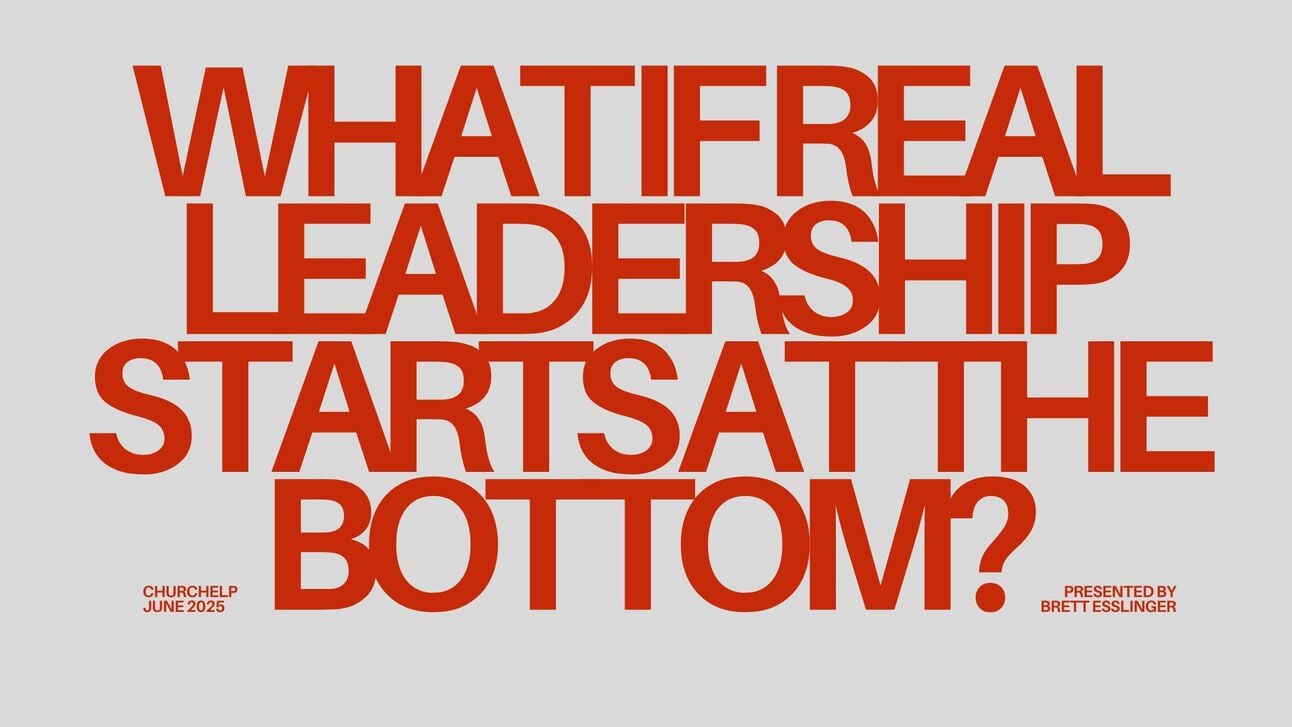 What if real leadership starts at the bottom?