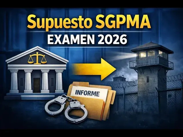 Supuestos prácticos Ayudantes de Instituciones Penitenciarias 2026: prepárate con Inteligencia Artificial