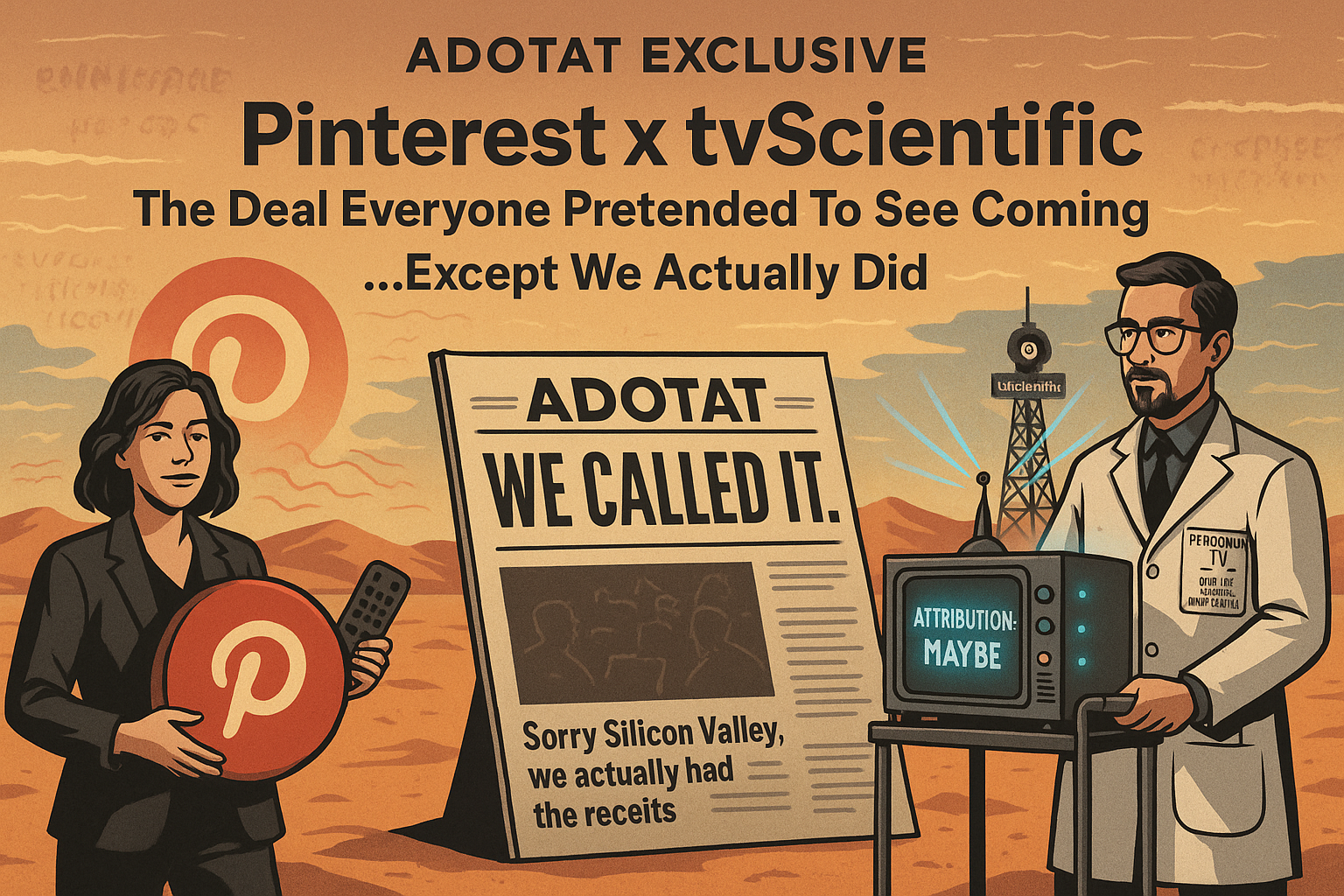 ADOTAT Exclusive: Pinterest x tvScientific: The Deal Everyone Pretended To See Coming... Except We Actually Did