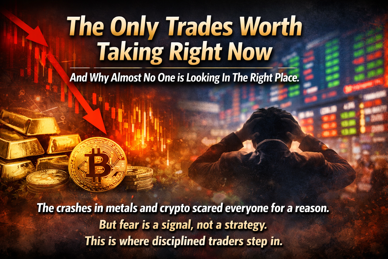 The Only Trades Worth Taking Right Now And Why Almost No One is Looking In The Right Place.