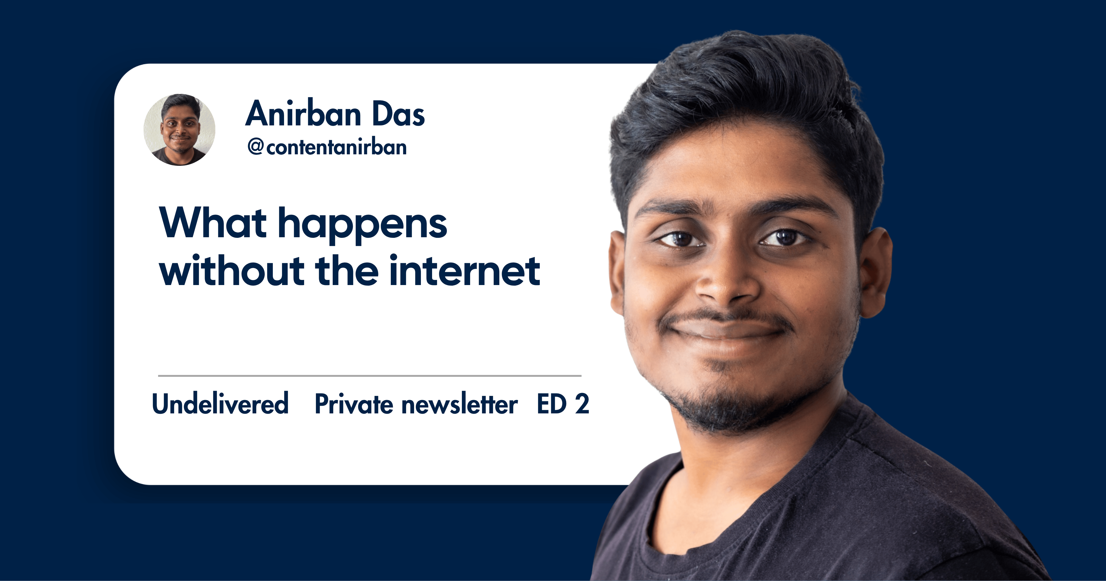 What happens without the internet