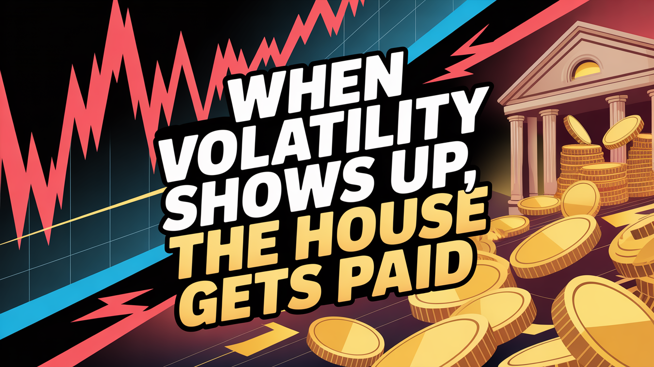 When Volatility Shows Up, The House Gets Paid