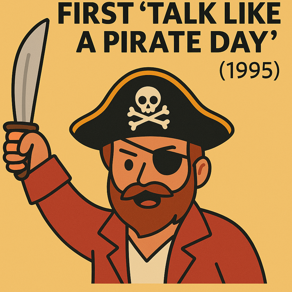 September 19, 1995 — ☠️ The World Starts Talkin’ Like Pirates