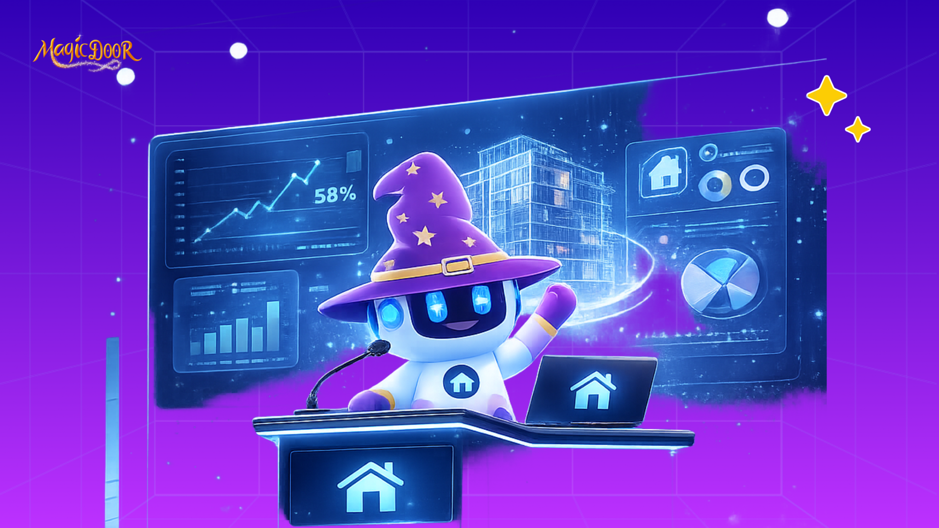 We didn’t stay behind a screen this year