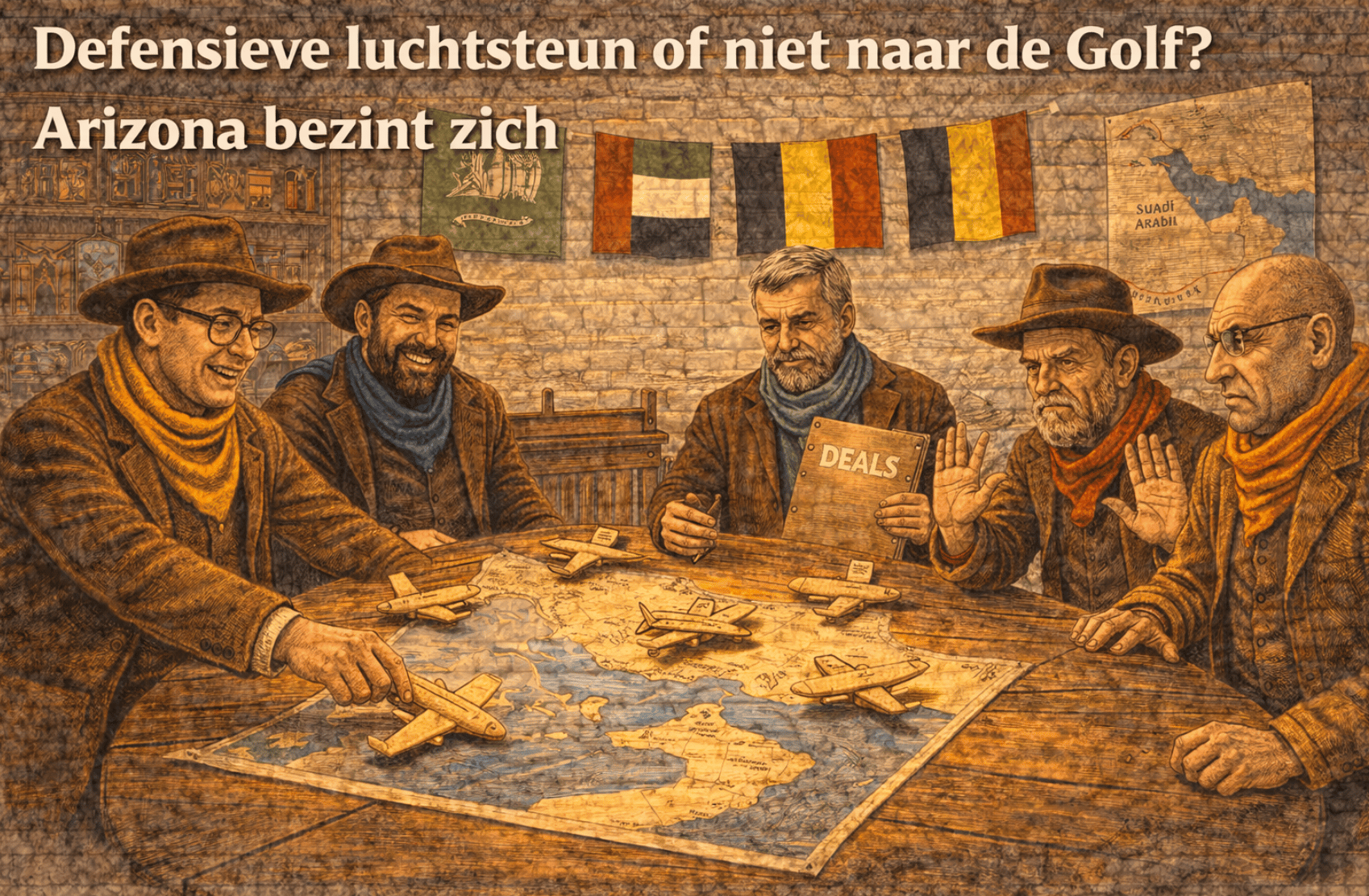 “Hier staan belangrijke relaties op het spel”: Emiraten en Saoedi's vragen steun luchtverdediging, cd&v en Vooruit weigeren voorlopig