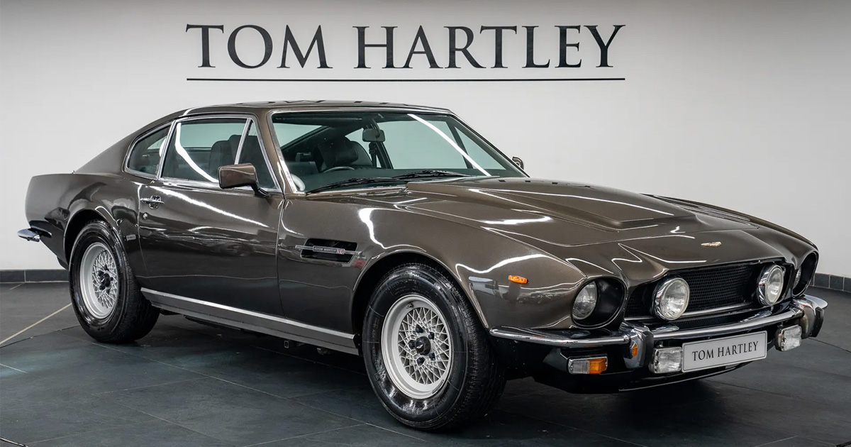 Aston Martin V8 driven by Daniel Craig for sale