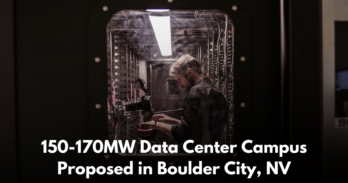 Boulder City Eyes 150-170MW AI Data Center Campus