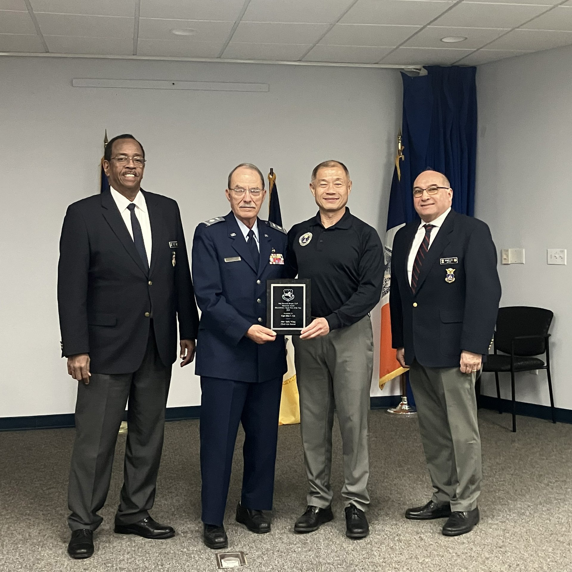 FAA Standards Guide Senator’s Work as CAP Check Pilot of the Year