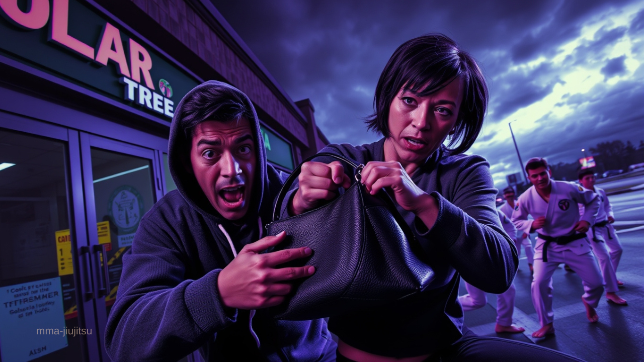 Stealing Near a Jiu-Jitsu Gym? Not the Best Idea