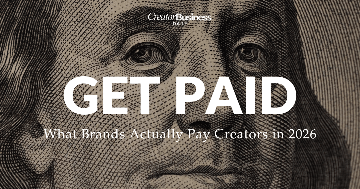 What Brands Actually Pay Creators in 2026, Broken Down by Subscriber Count and Niche
