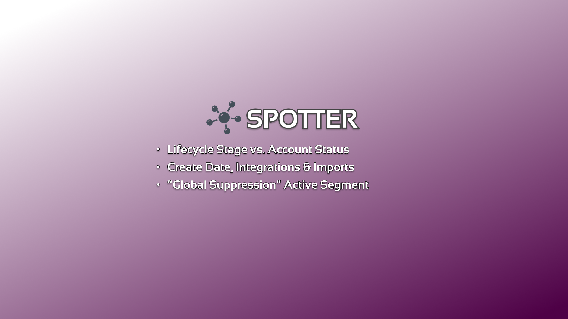 Lifecycle VS Account Status