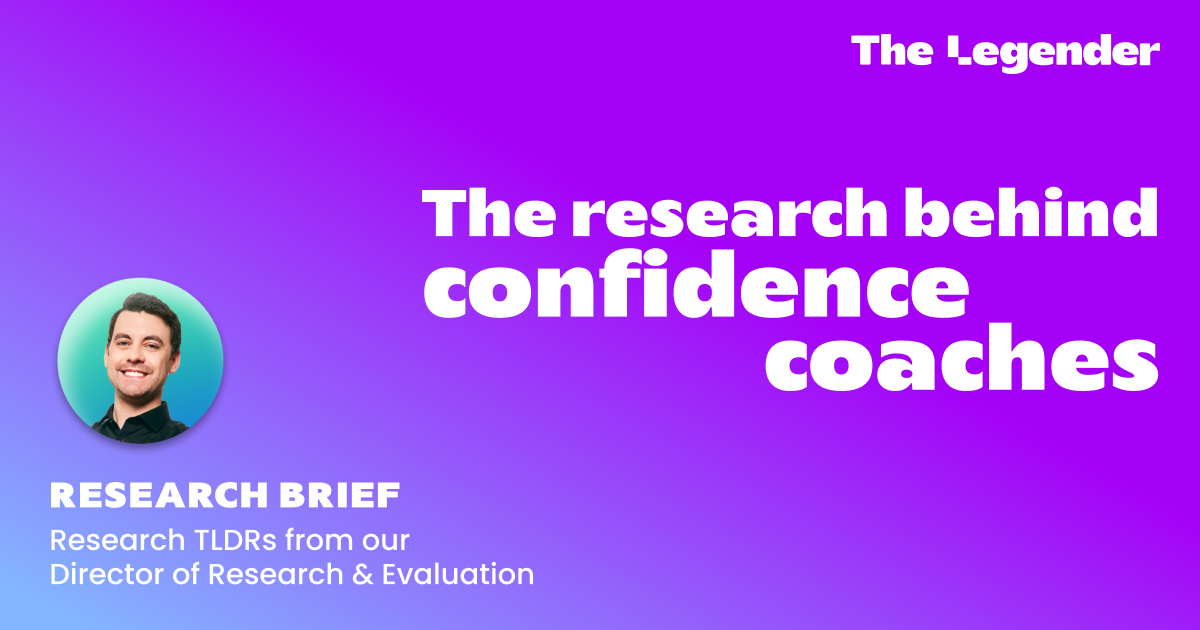 Research Brief: The Research Behind Confidence Coaches