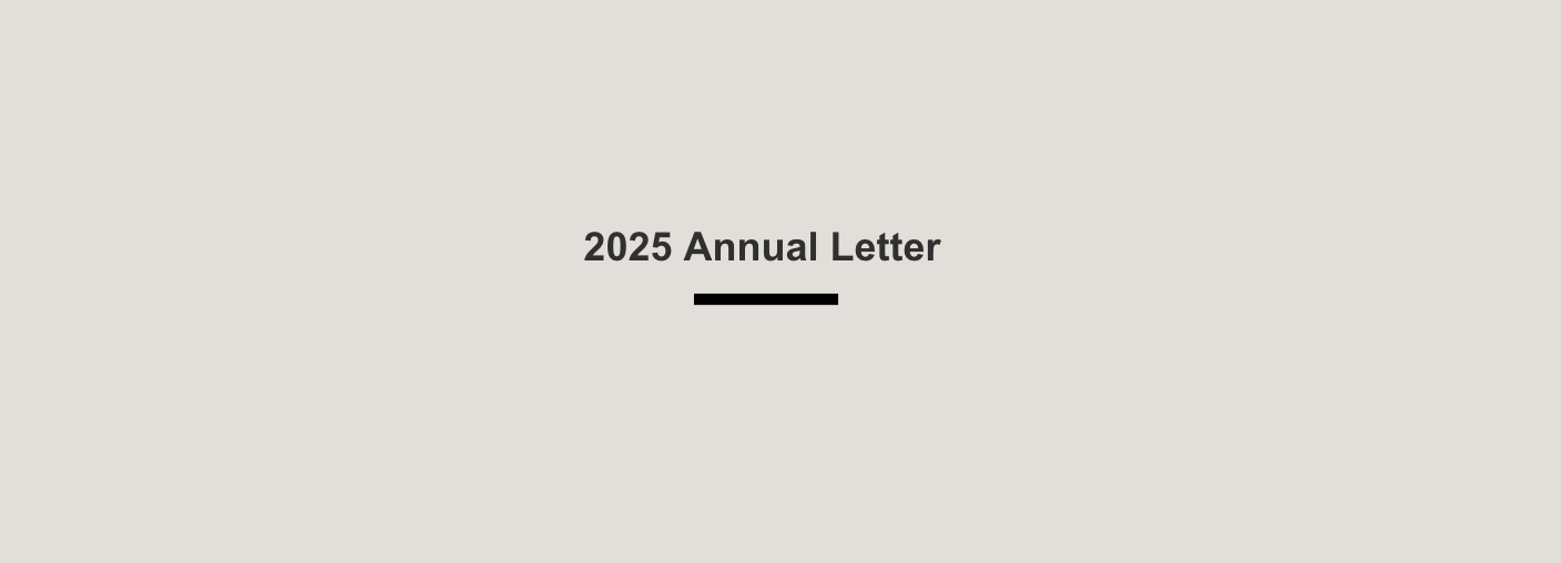 Vertical Breakdowns 2025 Year-End Letter