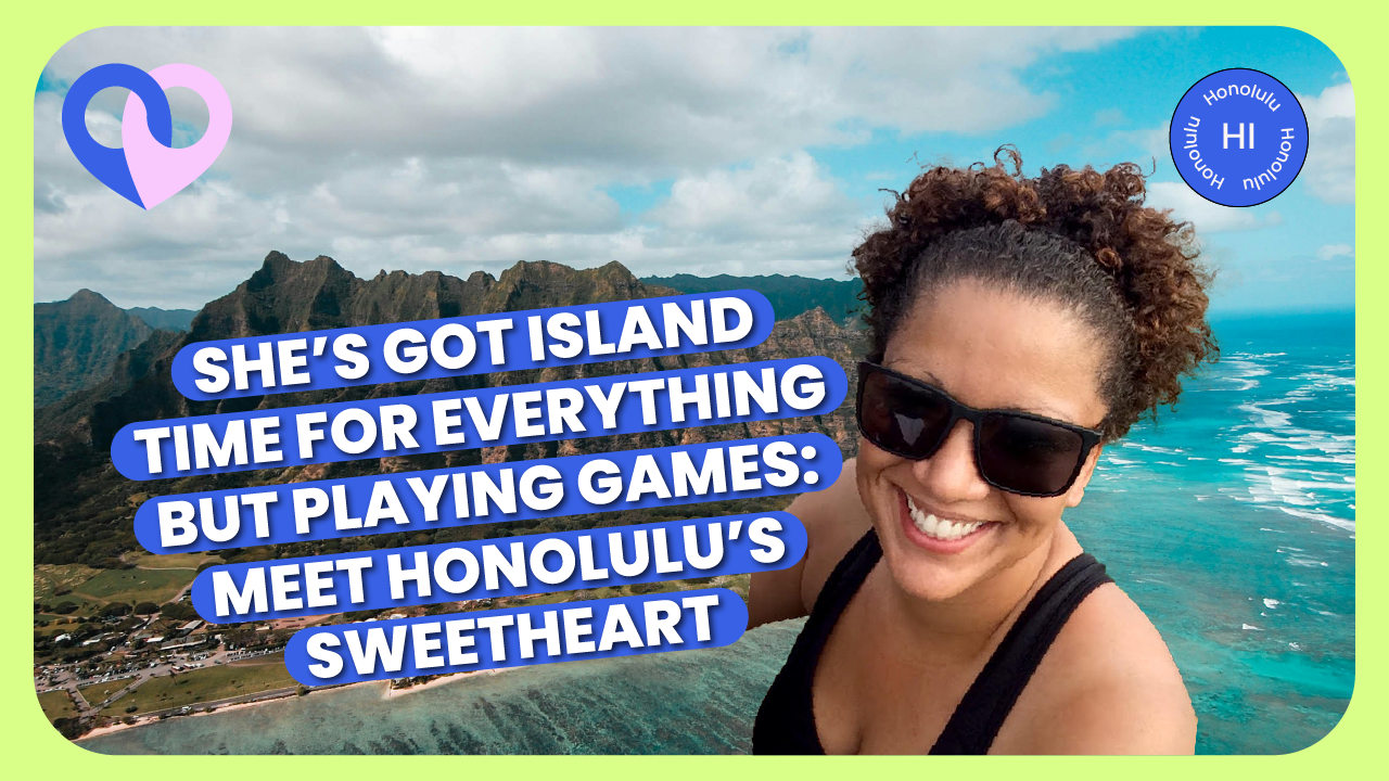 She's Got Island Time For Everything But Playing Games