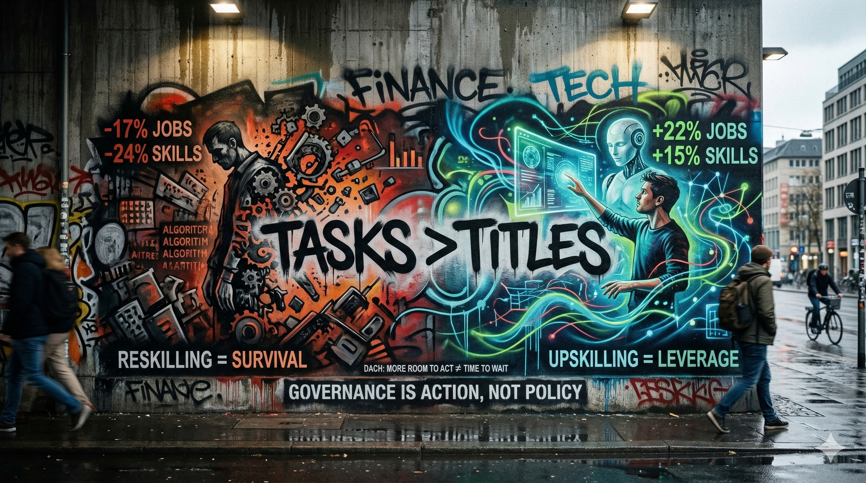 KI und Arbeit: die Verschiebung, die neuen Rollen und die Aufgaben daraus