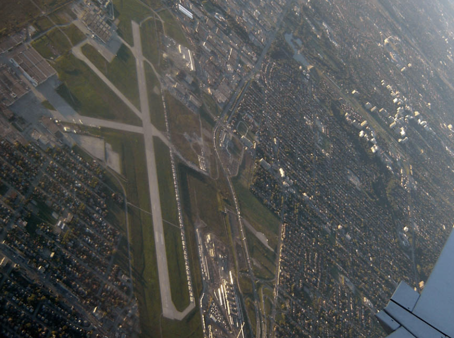 What replaced the airport?