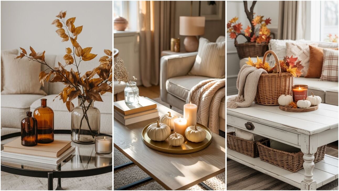 Fall Coffee Table Decor Ideas
