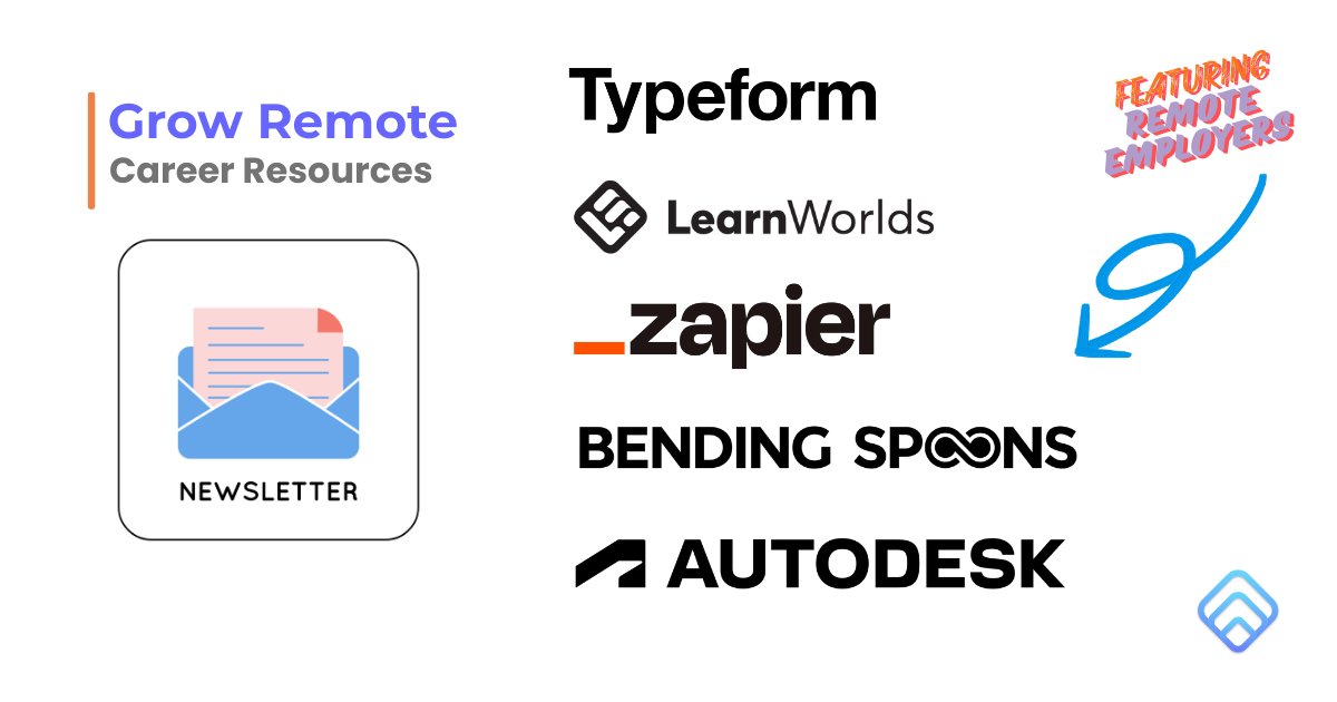 Grow Remote - Career Resources Newsletter: August '25