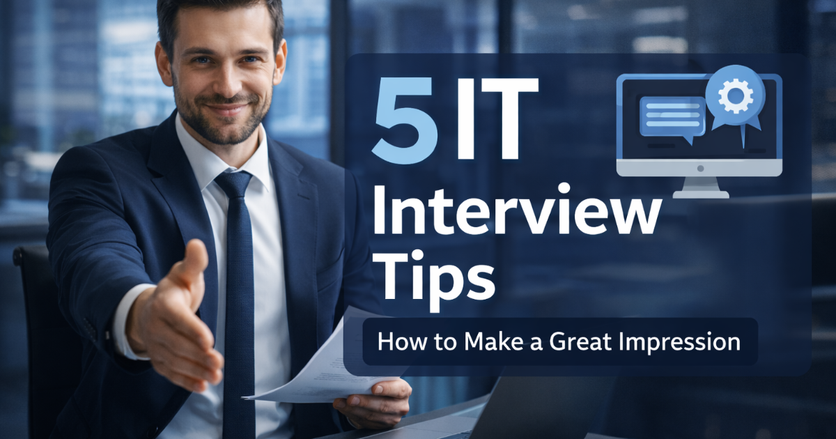 5 Tips to Ace an IT Interview
